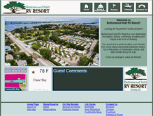 Tablet Screenshot of buttonwoodinletrvresort.com